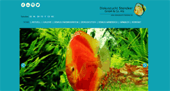 Desktop Screenshot of diskuszucht-stendker.de